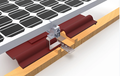 Photovoltaic Solar Hook for Roof